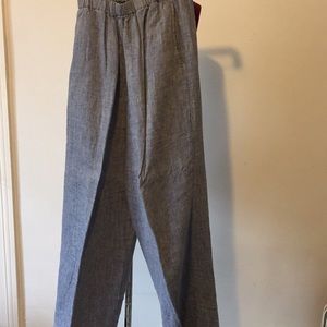 Vintage FLAX by Jeanne Engelhart linen pants.